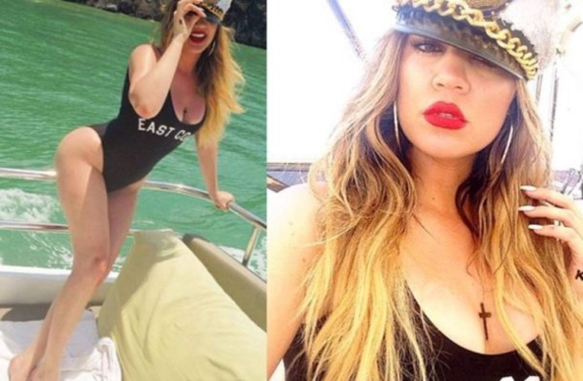 Hermana de Kim Kardashian pide a mujer tocarle el trasero