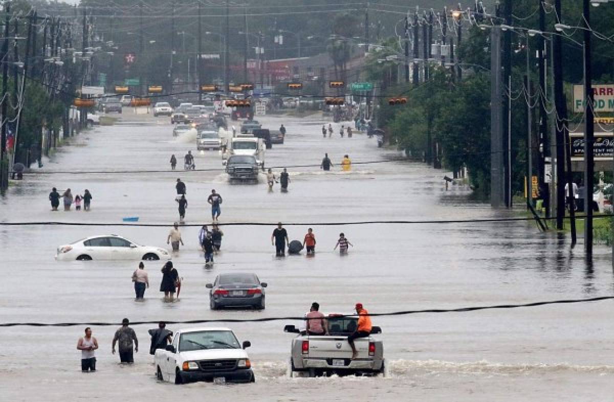 Huracán Harvey afectó a varias familias hondureñas