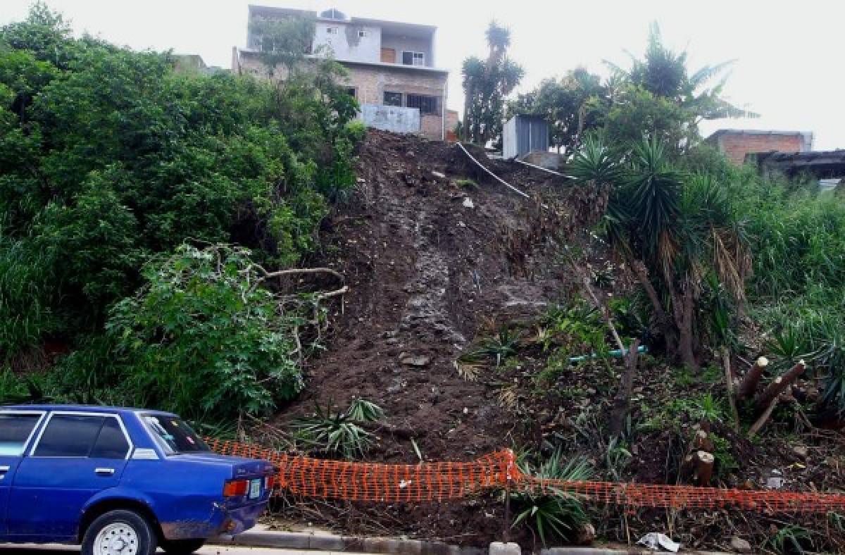 En alerta por deslizamiento 23 zonas de la capital