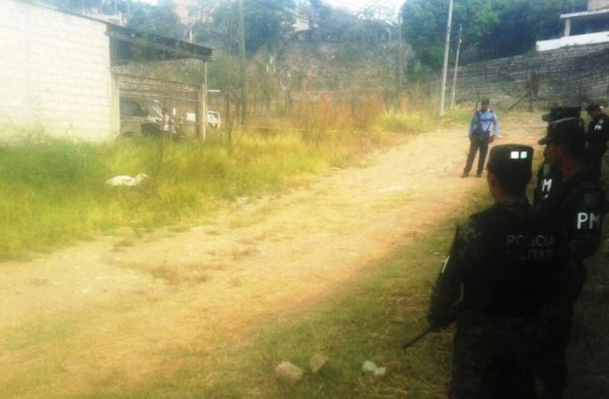 Hallan cadáver de estudiante 'ensabanado' a pocos metros de la FNA en Tegucigalpa