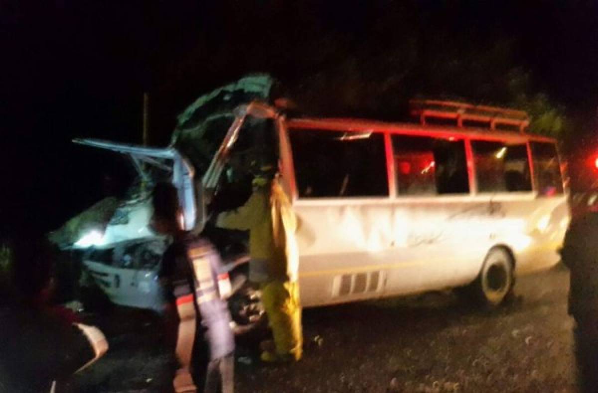 Un muerto y cuatro heridos tras fatal accidente en carretera de Morazán, Yoro