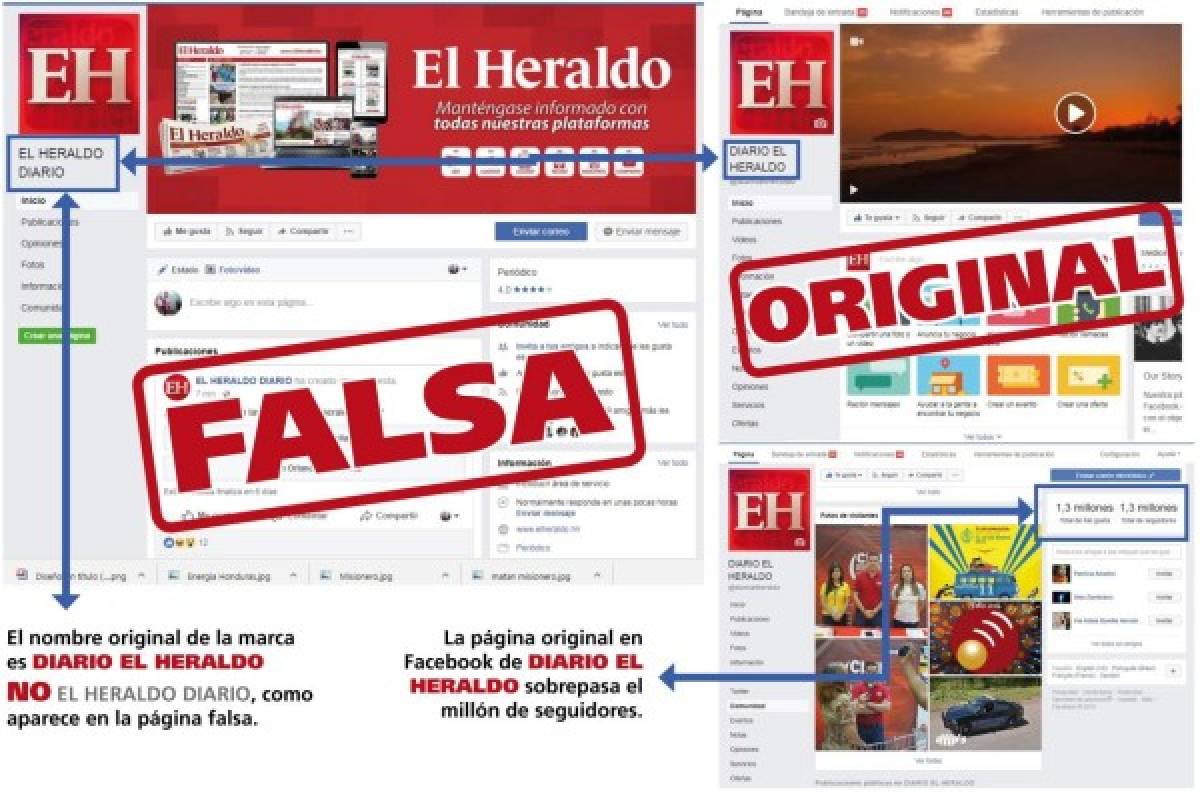 Aclaración: Cuenta falsa de EL HERALDO en Facebook busca confundir a nuestra audiencia