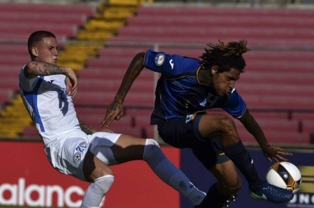 Honduras le ganó 2-1 a Nicaragua en su primer partido de la Copa Uncaf 2017