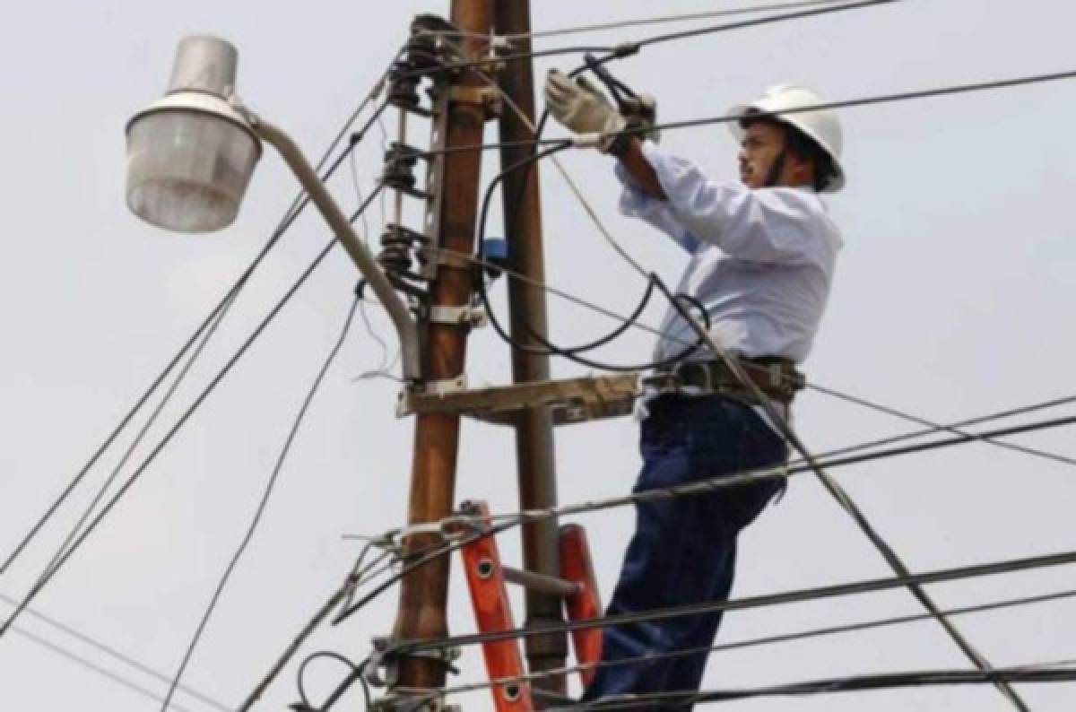 Tegucigalpa: Anuncian suspensión de fluido eléctrico en colonias capitalinas