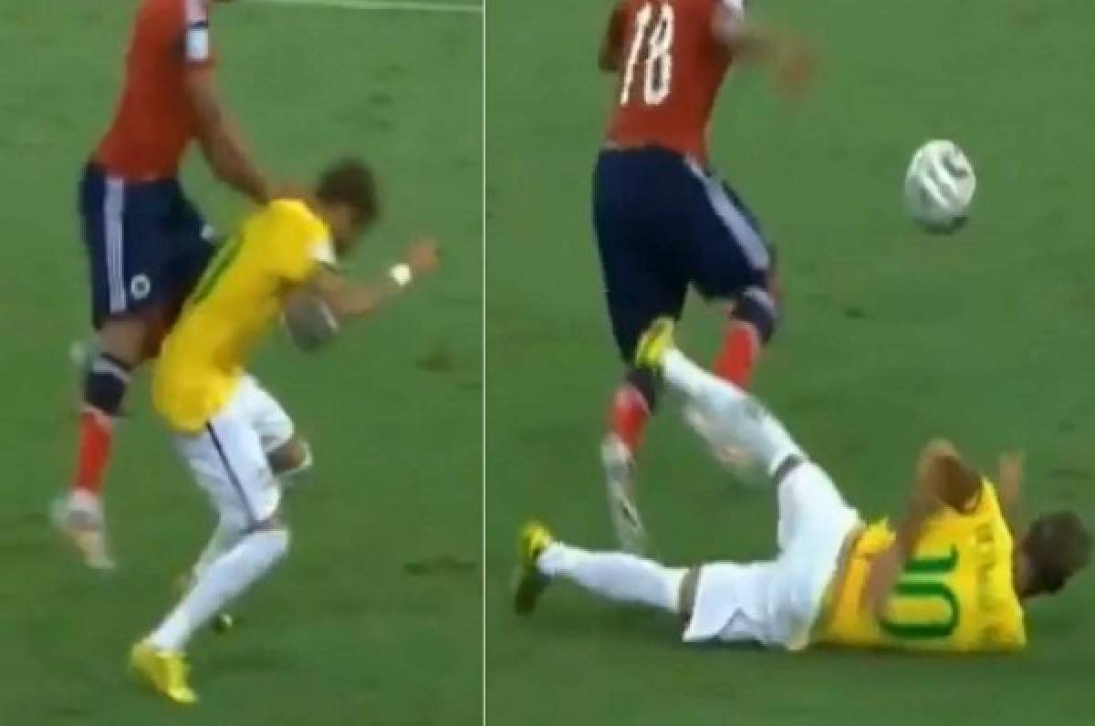 VIDEO: El rodillazo que dejó sin Mundial a Neymar