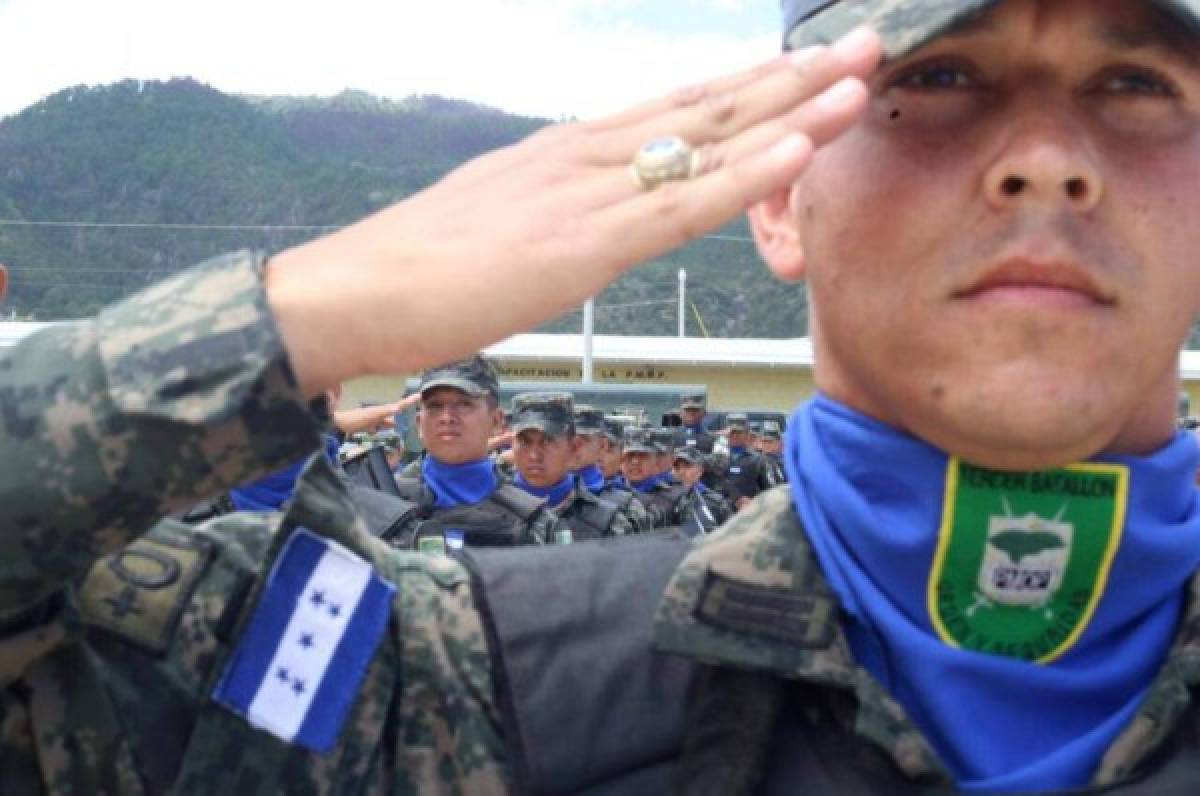 Honduras: Autoridades celebran tercer aniversario de Policía Militar