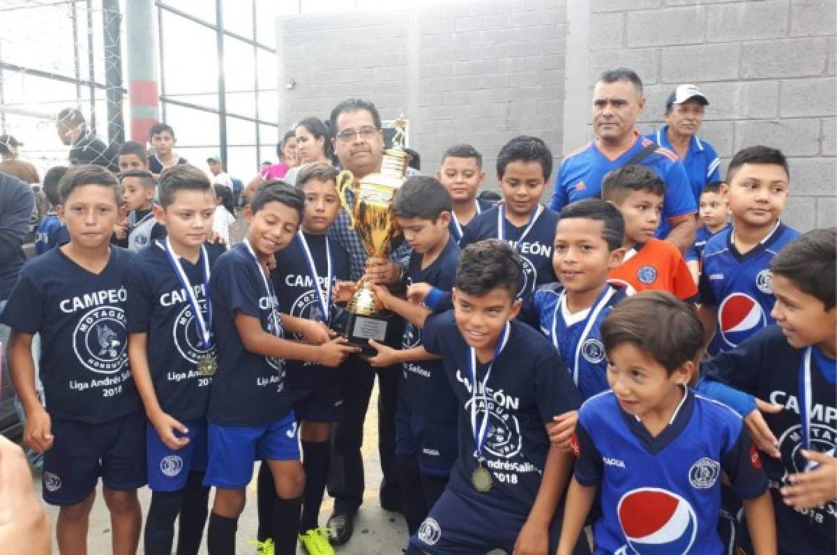 Motagua arrasa en las ligas menores de Tegucigalpa