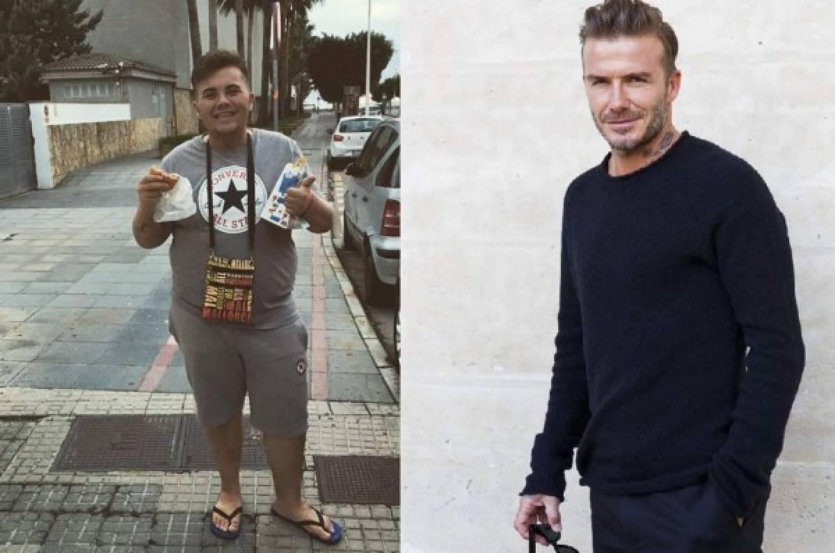 Joven gasta una fortuna por parecerse a David Beckham