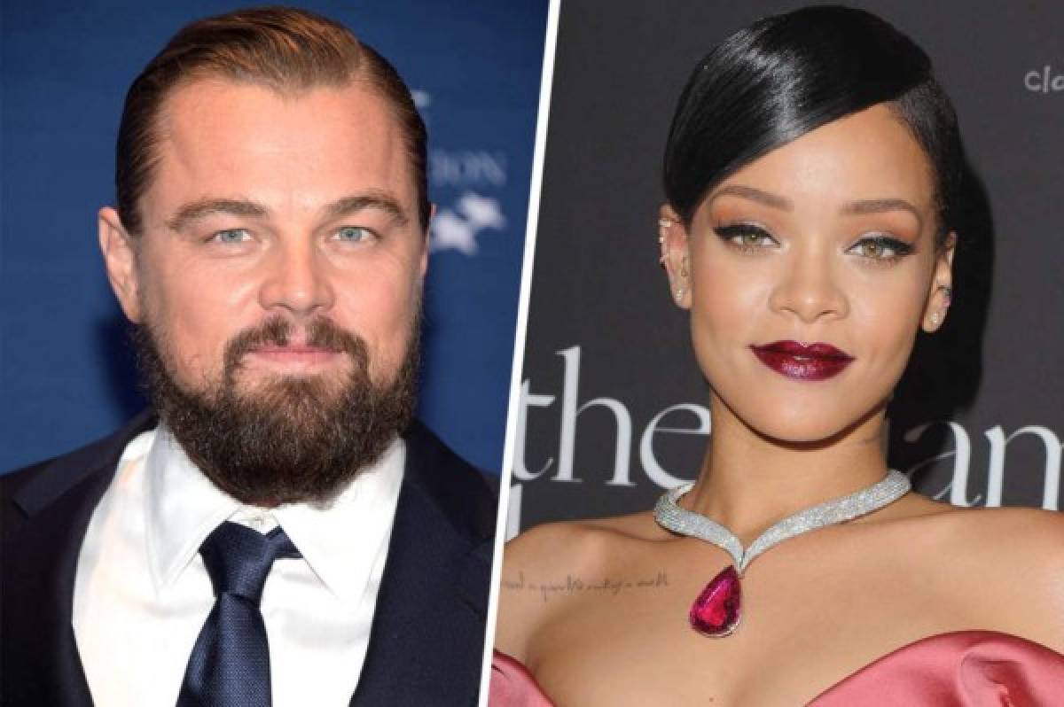 Leonardo y Rihanna de fiesta juntos