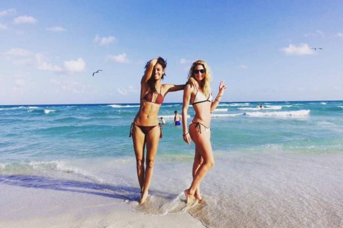 Un 'ángel' se roba las miradas en las playas de Miami