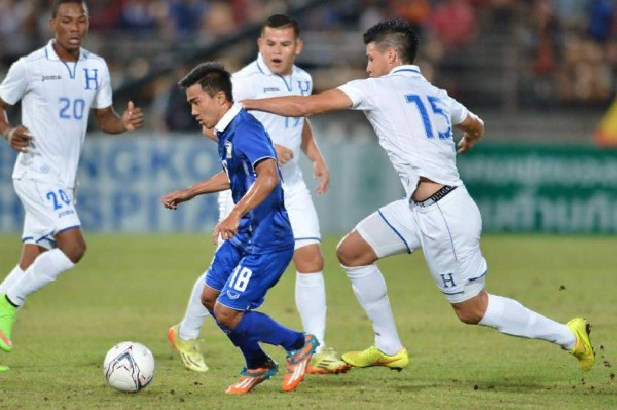 La Sub 21 de Honduras cayó ante Tailandia