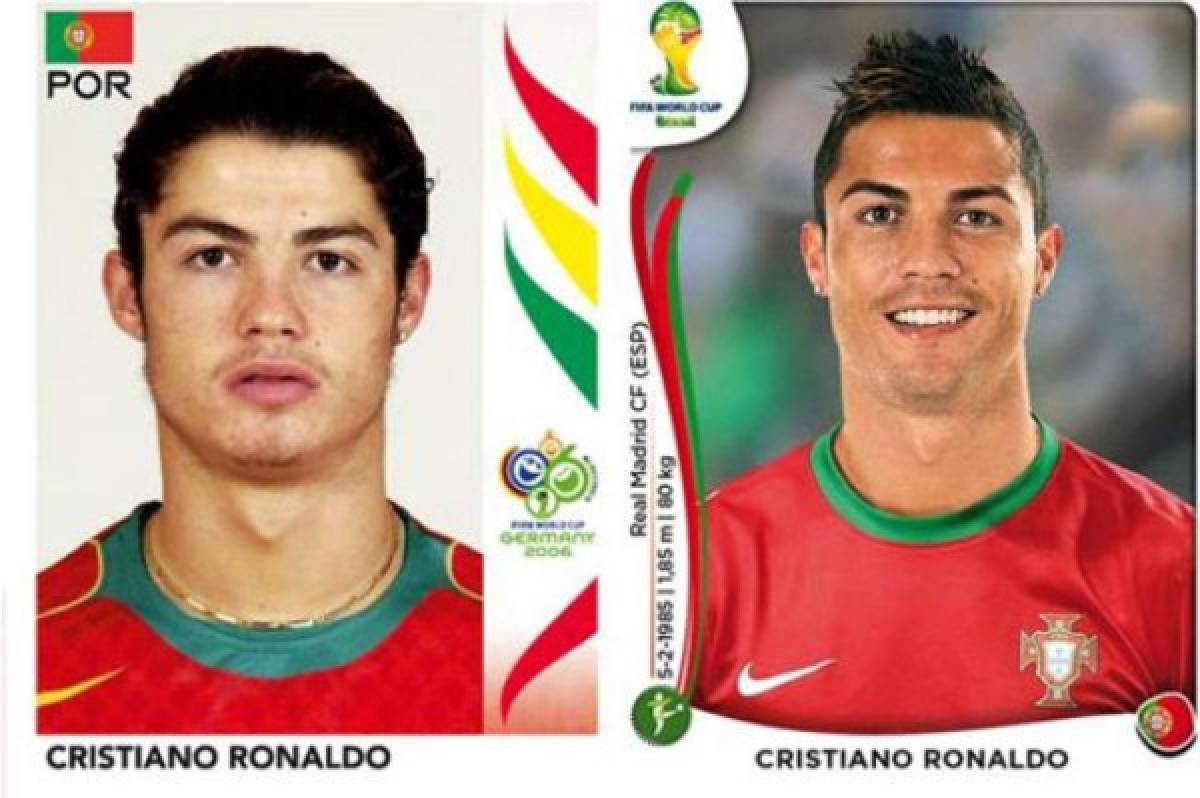 El antes y después de Cristiano Ronaldo