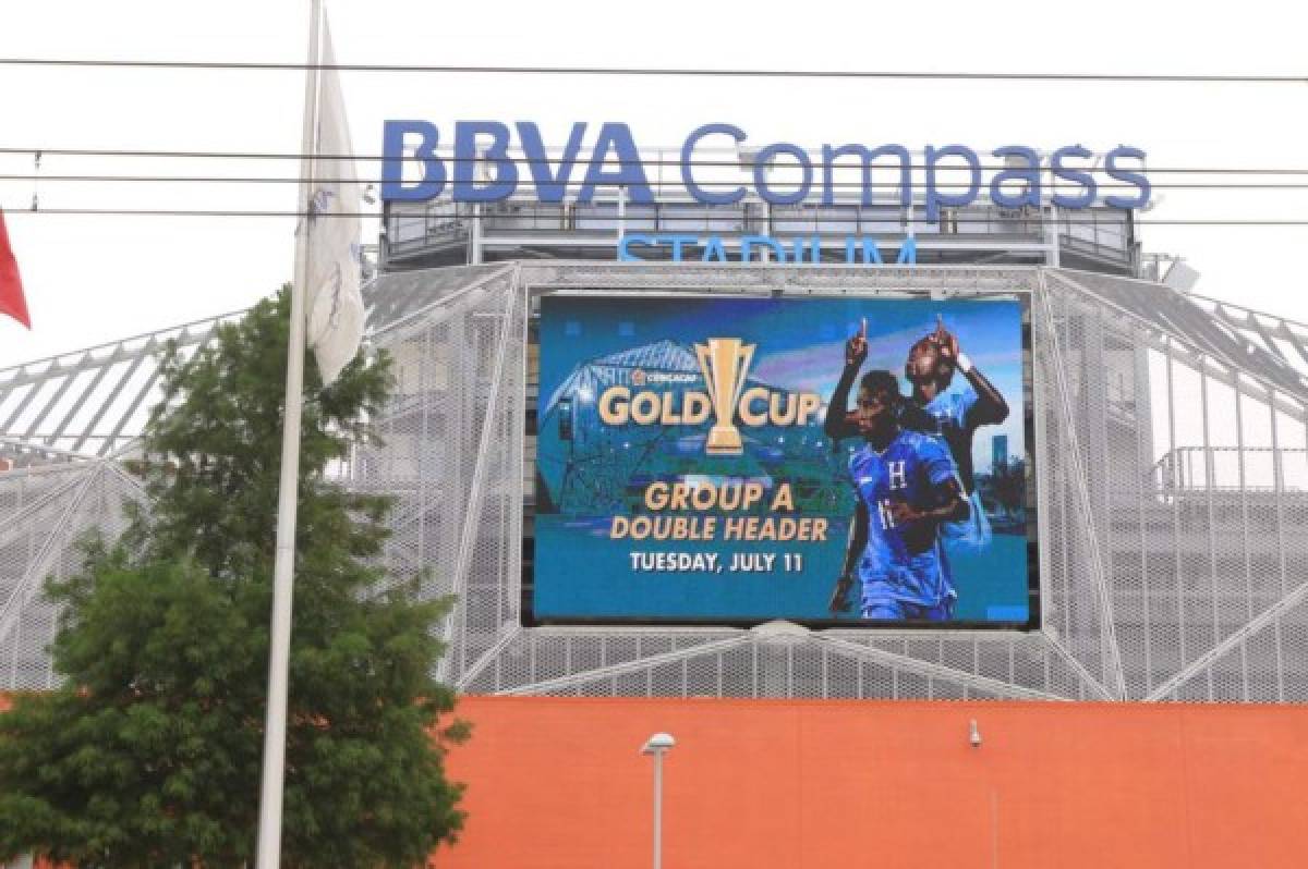 Concacaf promociona el juego de Honduras ante Guayana con Elis y Quioto en el BBVA Compass