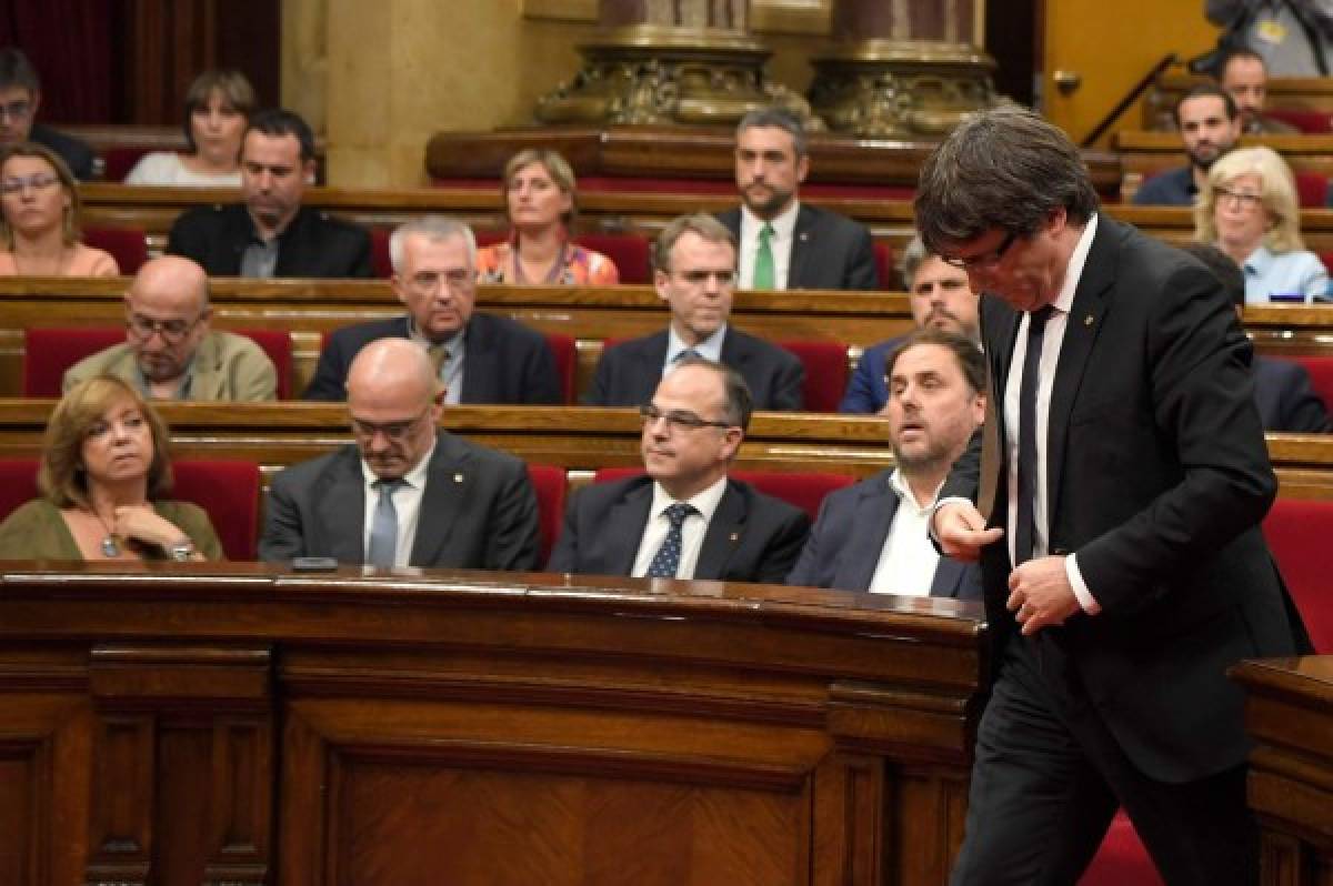 Presidente catalán habla de la necesidad de rebajar la tensión