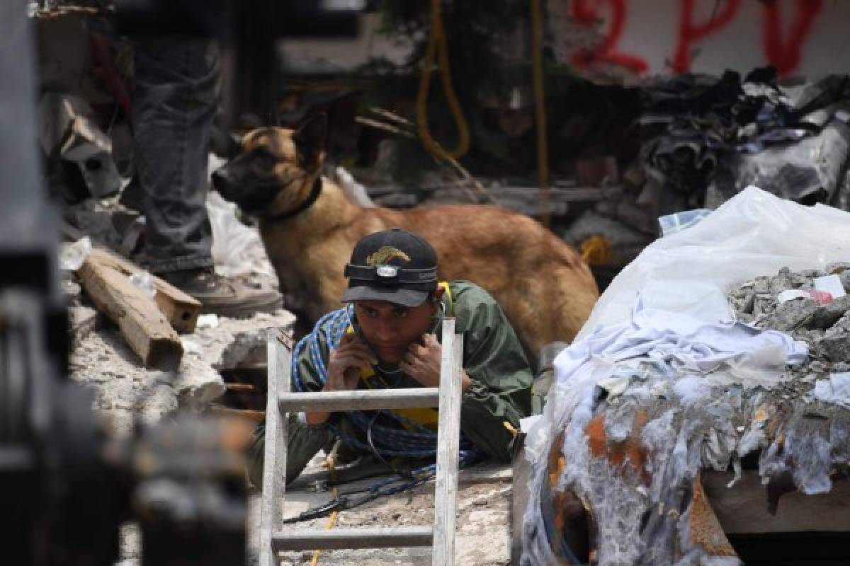 México: prolongarán rescates tras sismo hasta que se agoten señales de vida