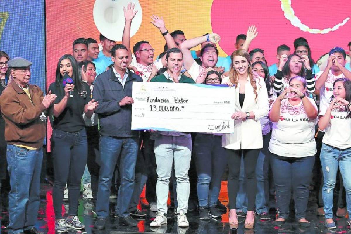 Honduras lo hizo posible y superó la meta Teletón 2017
