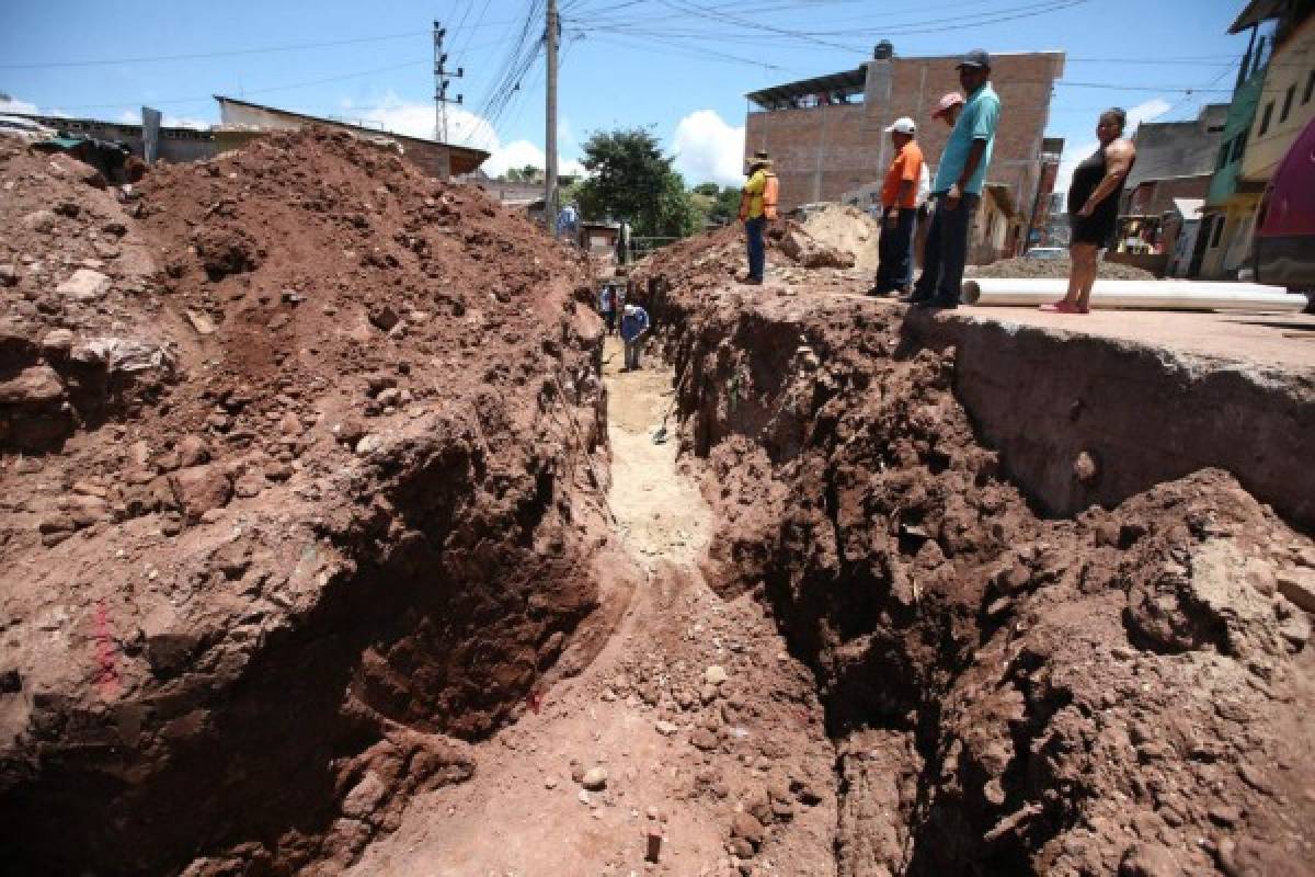 Por aprobarse L 200 millones para pavimentar 100 zonas capitalinas