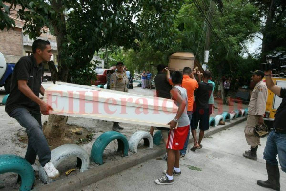 Honduras: Regresan del entierro de la abuela y mueren soterrados por las lluvias