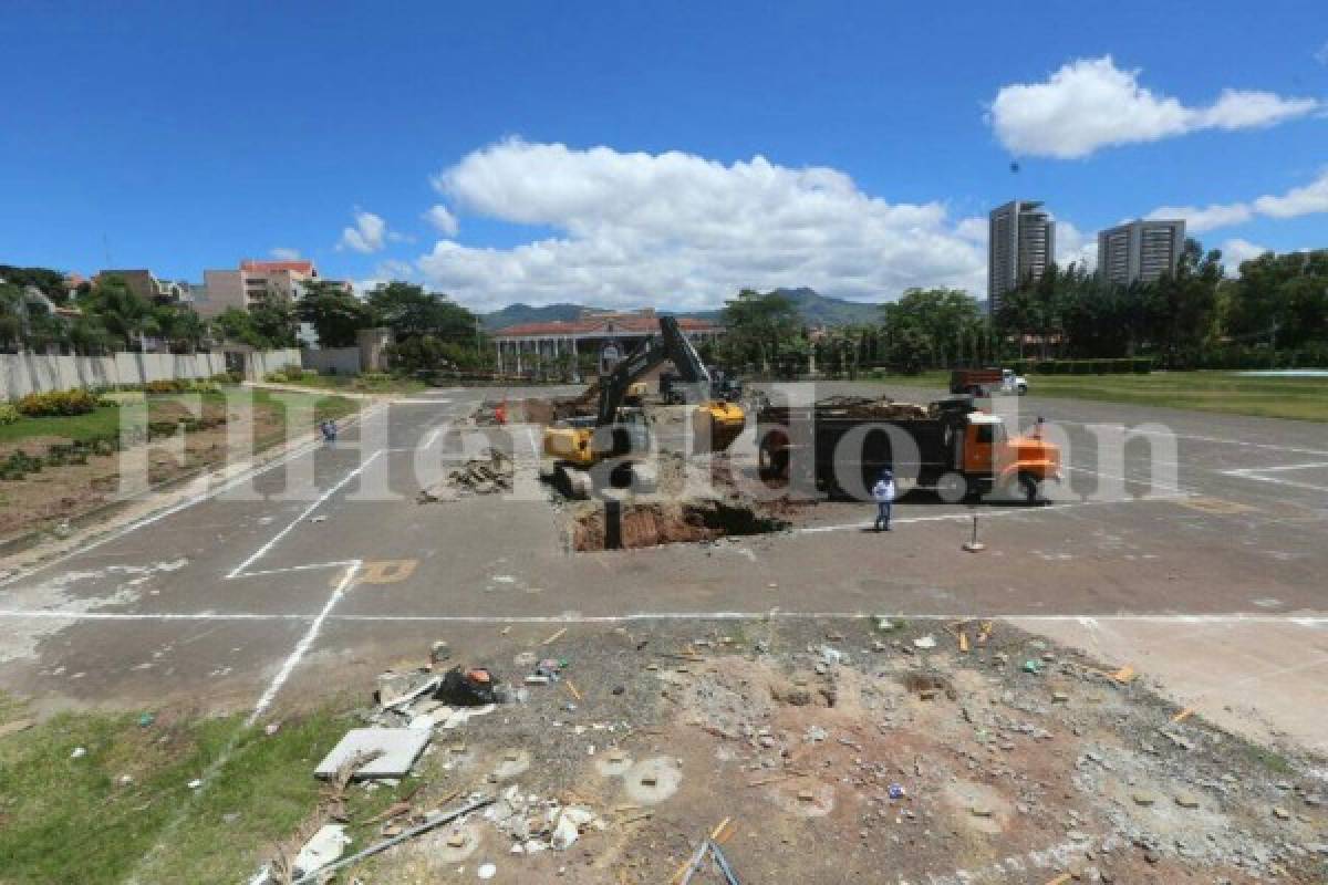 Comienza la construcción del Centro Cívico Gubernamental en Casa Presidencial de Honduras