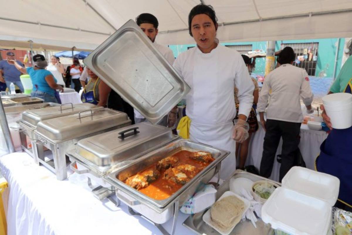 El mercado San Miguel festejó los 439 años de Tegucigalpa con feria gastronómica