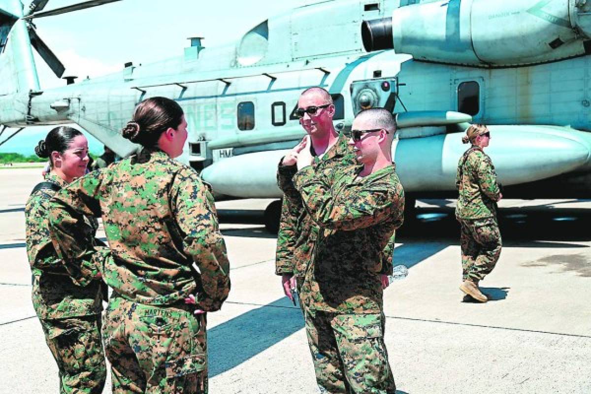 Marines de Estados Unidos construirán centros educativos en Honduras