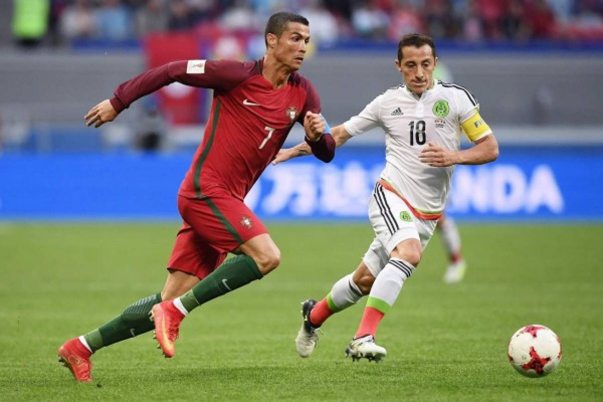 'Portugal ni vio el balón', destaca el capitán mexicano Andrés Guardado