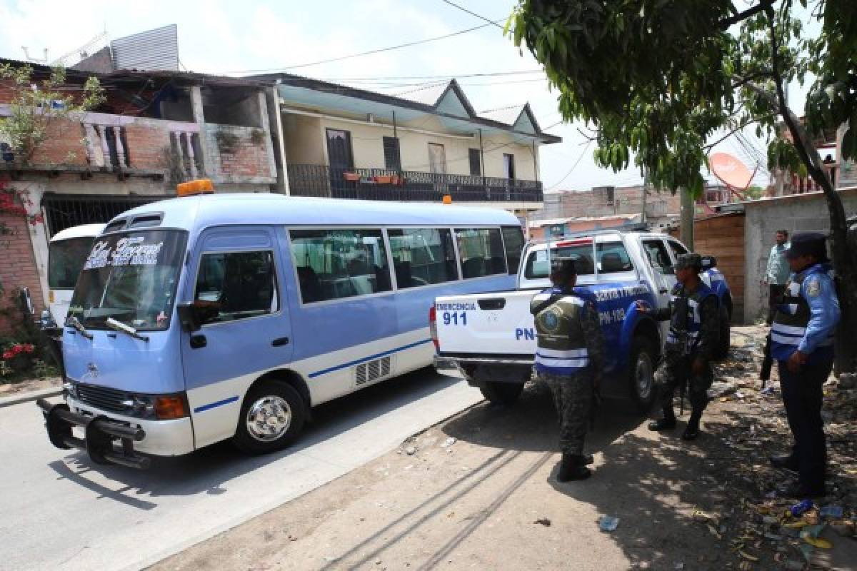 Aún quedan 70 rutas de buses por brindar seguridad en la capital