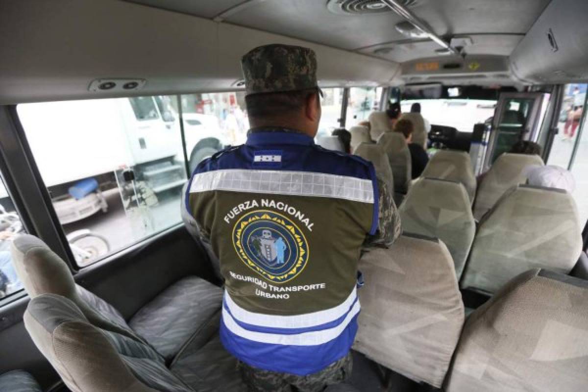 En deuda el sistema de seguridad para el transporte público en Honduras