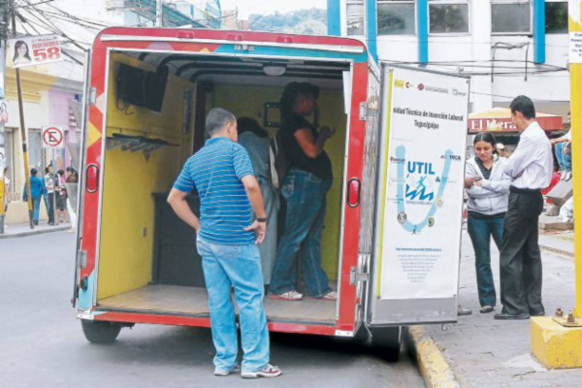 Tasa de desempleo abierto se reduce en 15% en Tegucigalpa