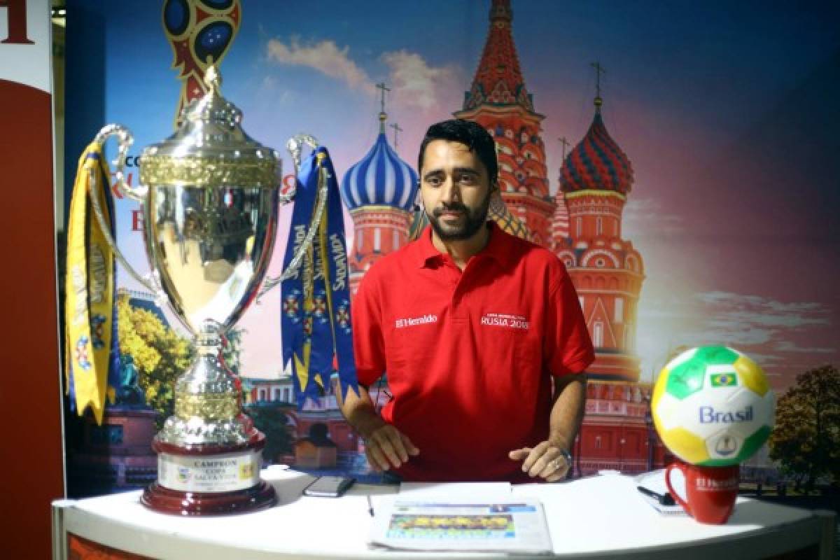 La Copa del futuro campeón del fútbol hondureño vistió la sala de redacción de EL HERALDO