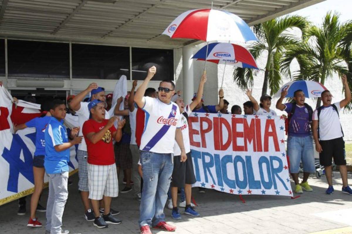 Recibimiento de lujo para el Olimpia tras derrotar 7-1 al Plaza Amador