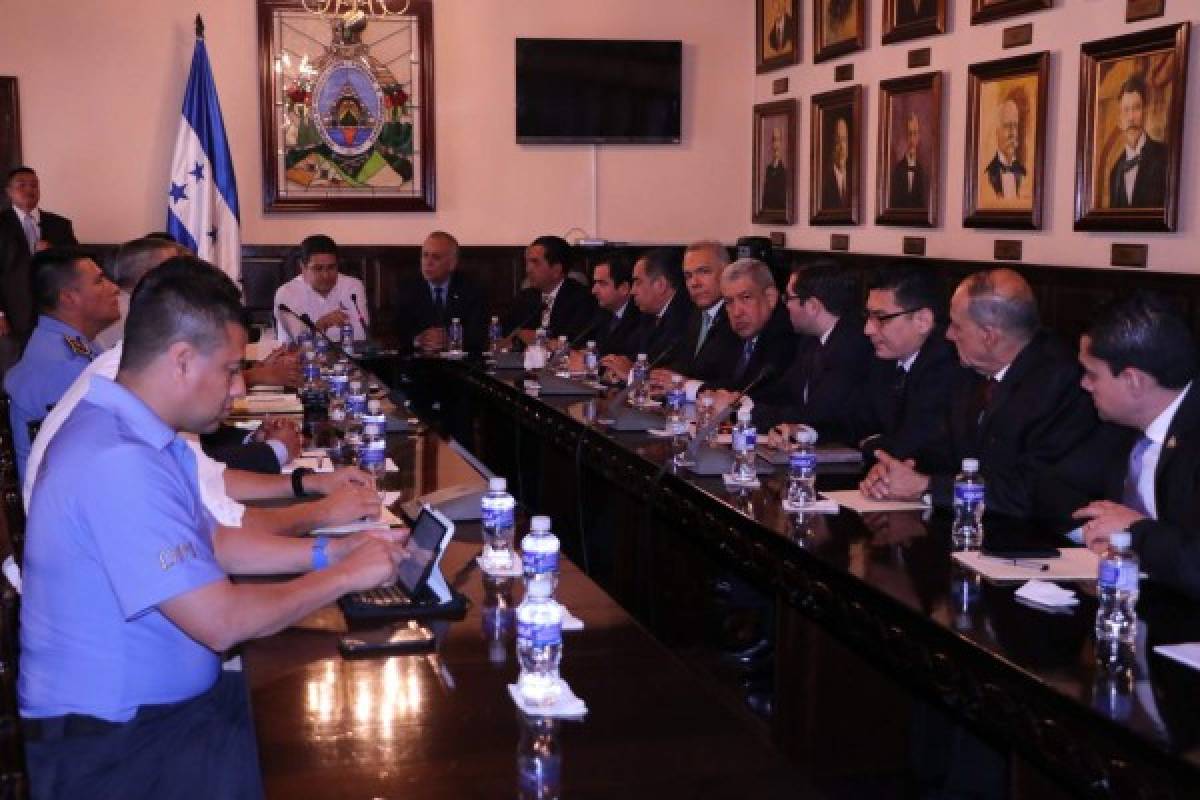 Honduras: CN analiza reformas en seguridad turnadas por el Poder Ejecutivo
