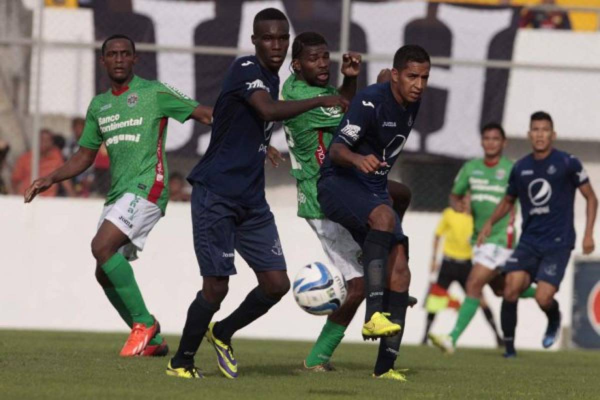 Motagua perdió 1-2 ante Marathón pero está en semifinales por el reglamento