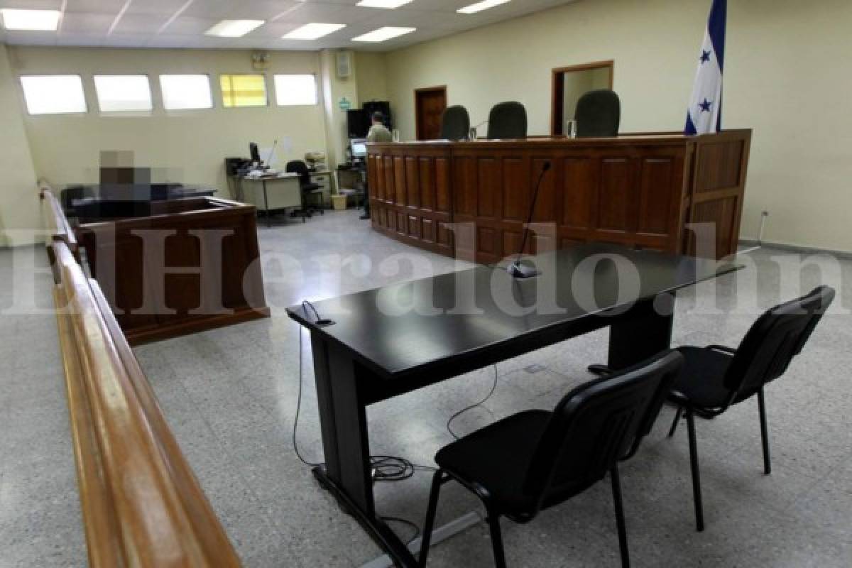 Honduras: Así es la Sala II del Tribunal de Sentencia donde se realiza juicio contra Kevin Solórzano