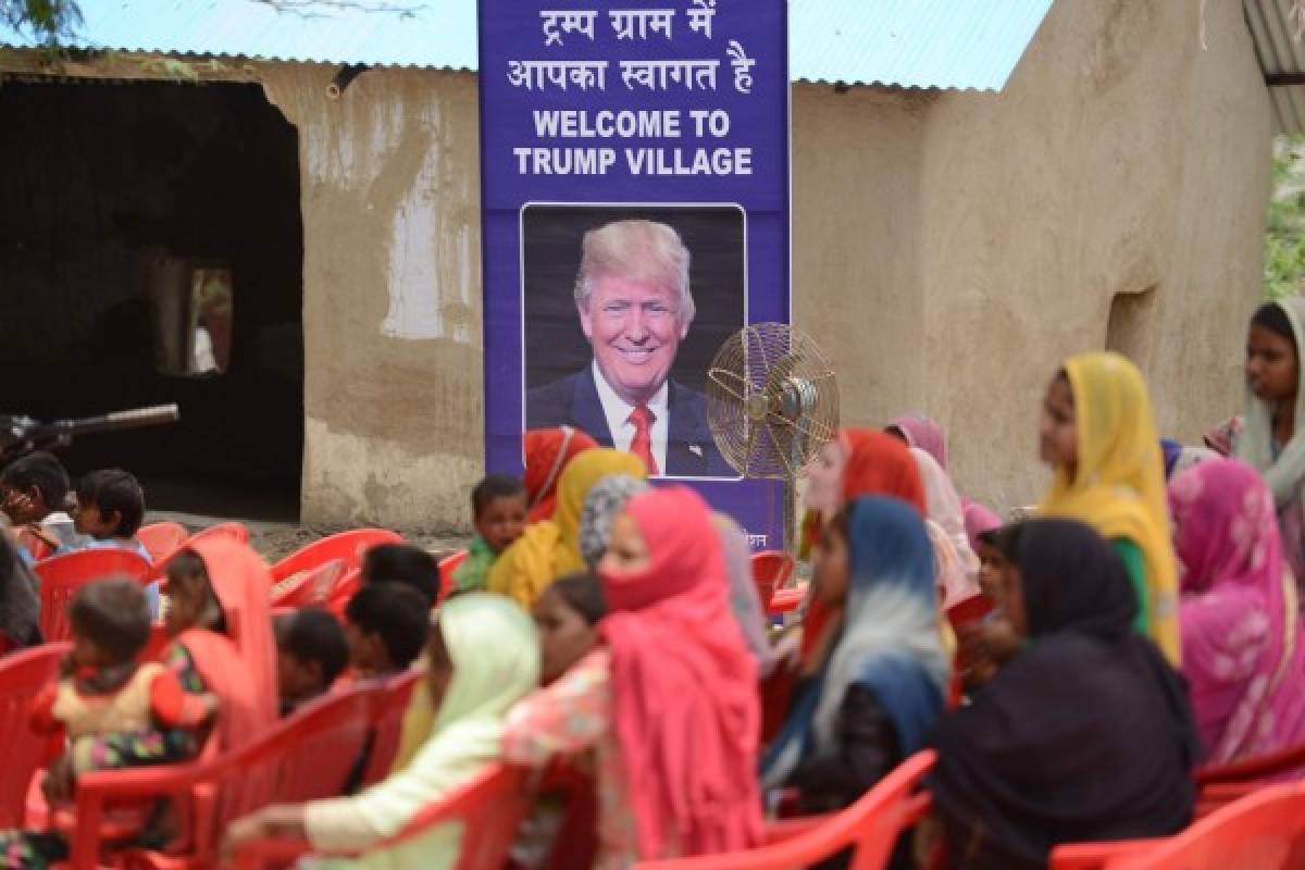 Un pueblo de India cambia de nombre y se llamará 'Trump'