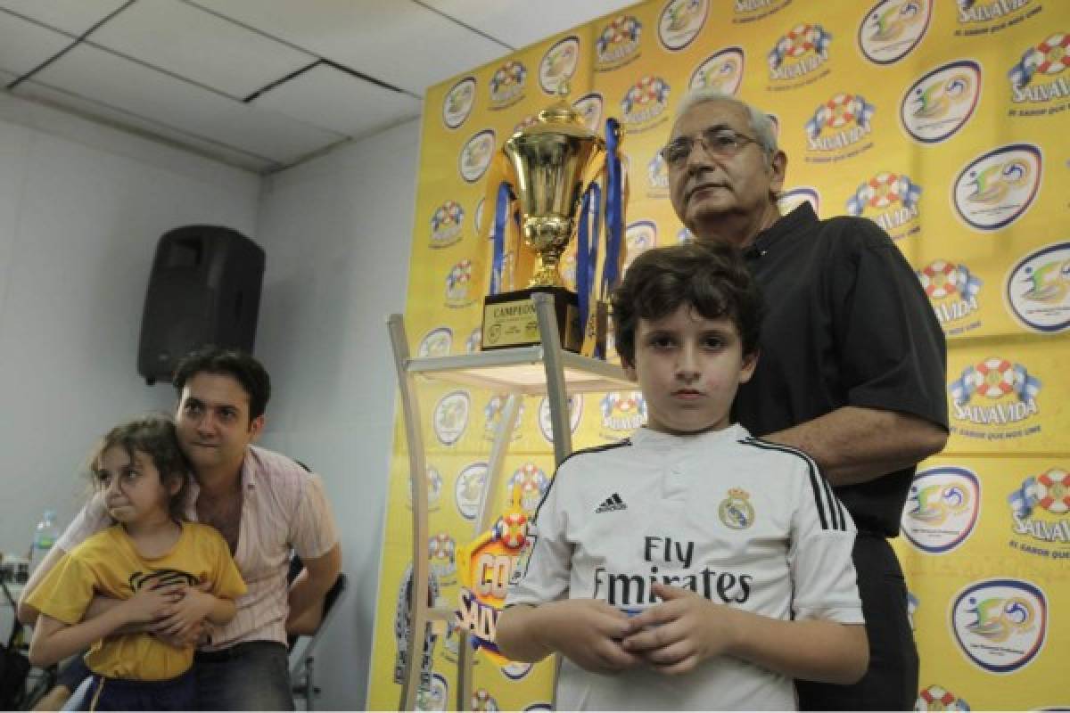 Elegante y sobria, la copa del mejor