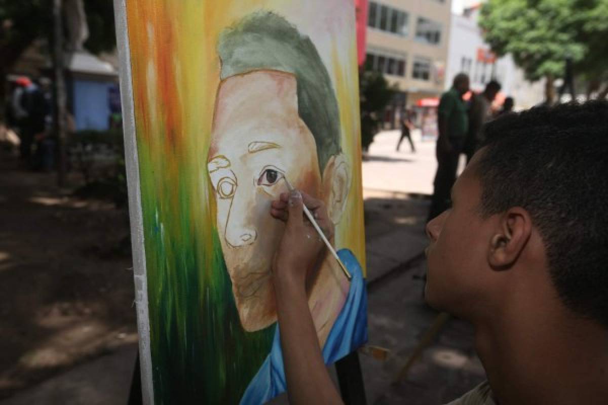 'Enseñarte” llevó el arte a las calles