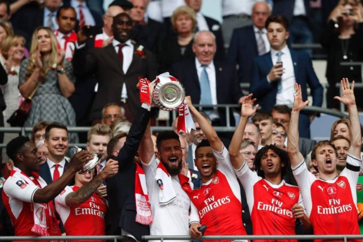 Arsenal y Wenger salvan su temporada al ganar la Copa de Inglaterra ante el Chelsea