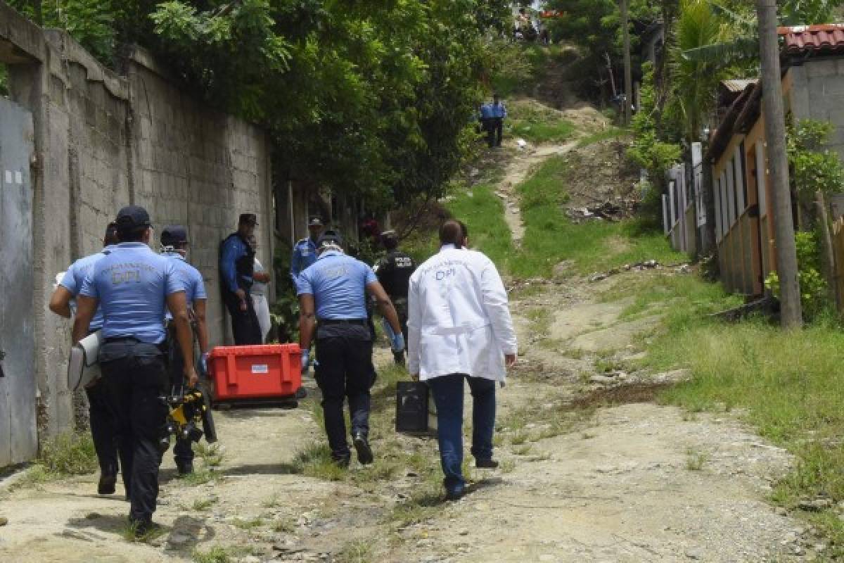 Inspeccionan en Choloma casa loca donde habrían matado y desmembrado a mujeres