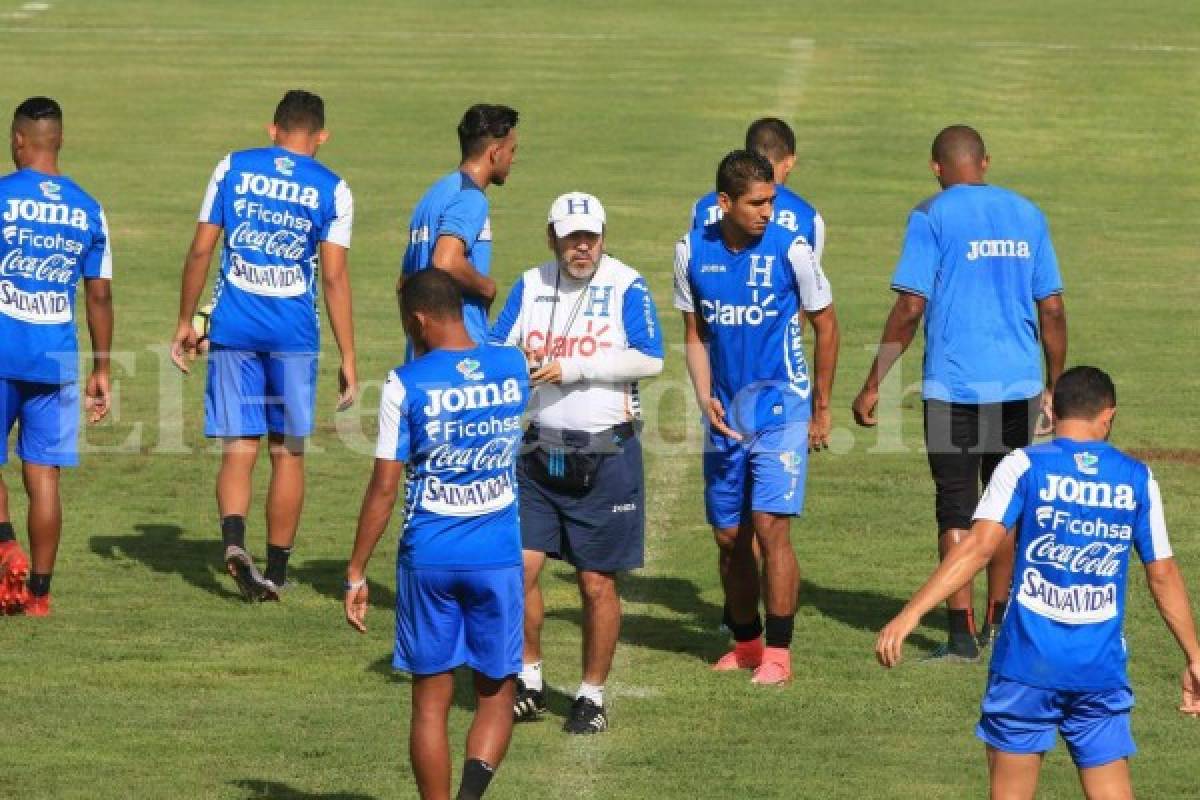 Selección de Honduras realizó su segundo entrenamiento pensando en la Copa Oro