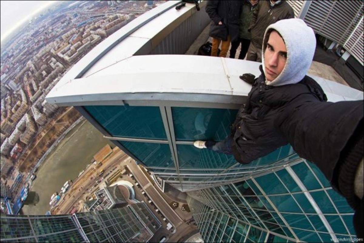 Kirill Oreshkin, el chico ruso de los 'selfies' extremos