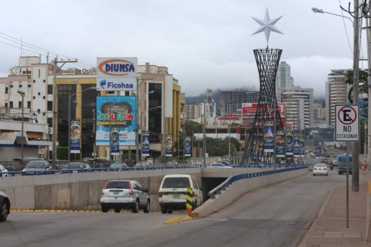 Parques, túneles, calles y puentes deja a su paso el 2017 en la capital de Honduras