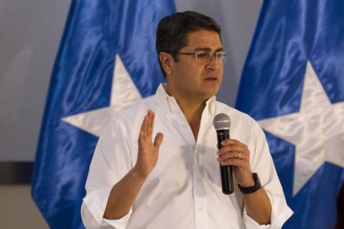 Juan Orlando Hernández llama a 'no caer en la provocación'