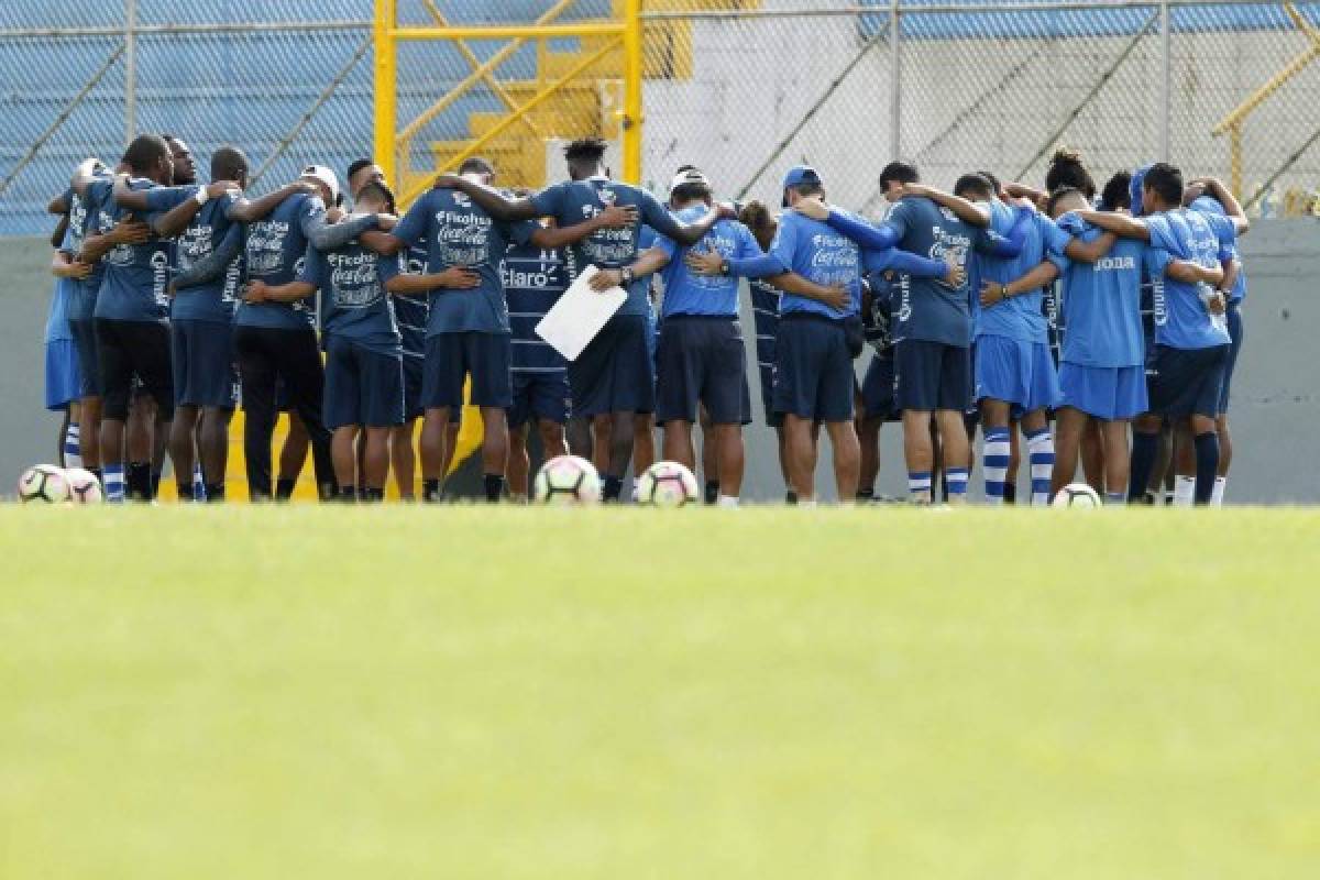 Michaell Chirinos es la novedad en el entrenamiento de la Selección de Honduras