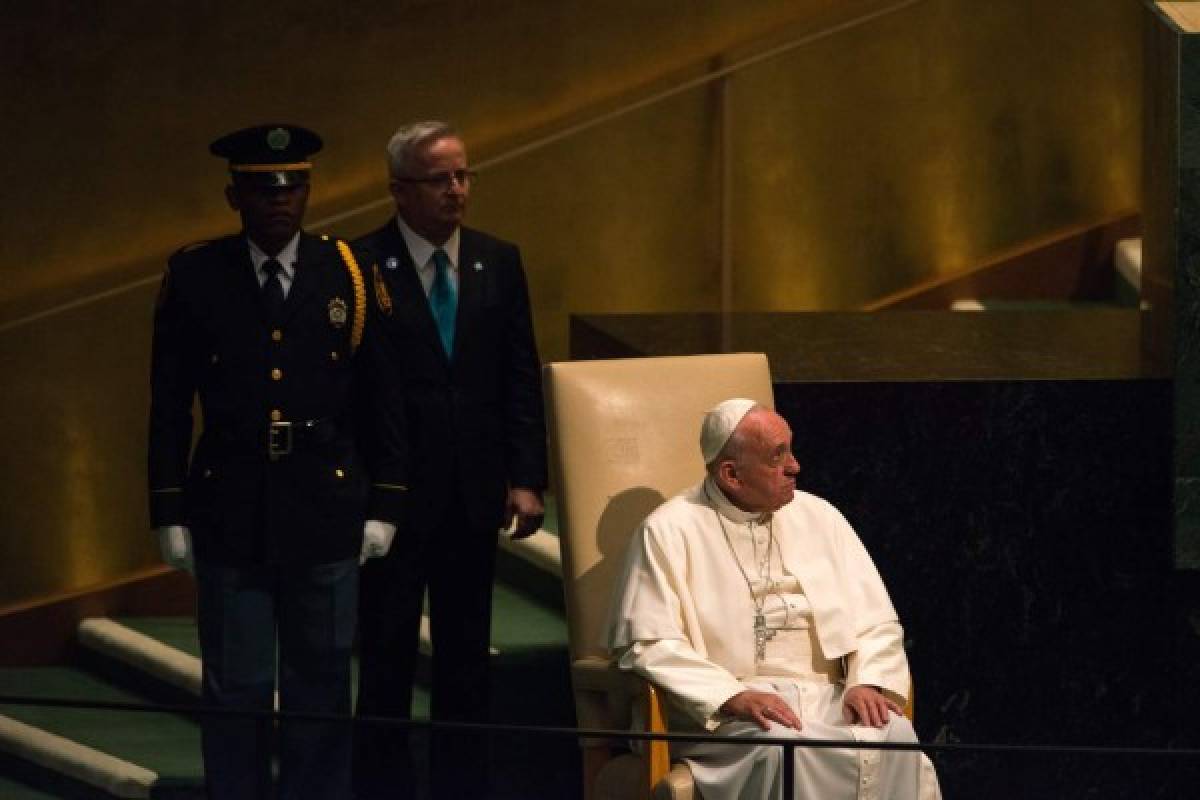 El Papa Francisco en la ONU