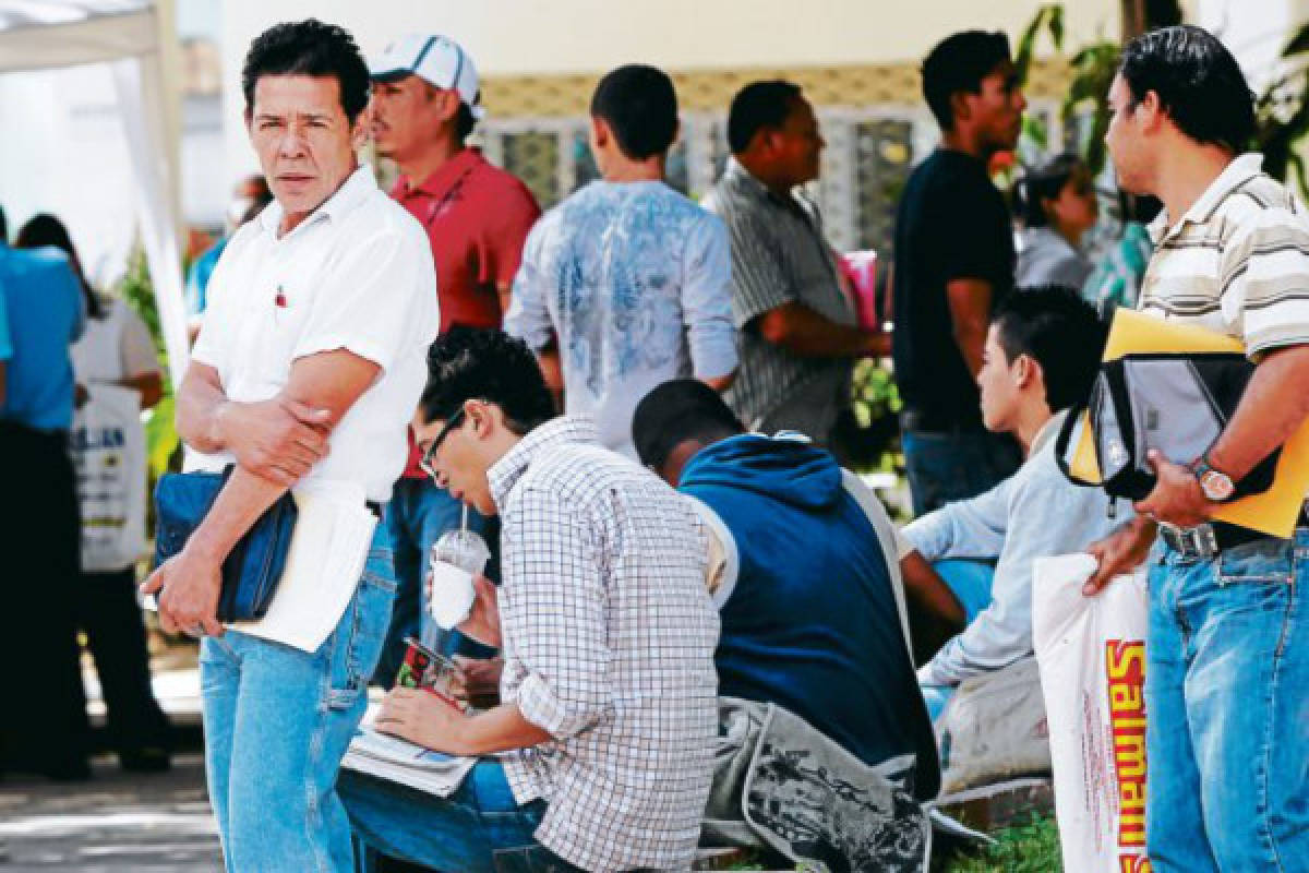 Tasa de desempleo abierto se reduce en 15% en Tegucigalpa