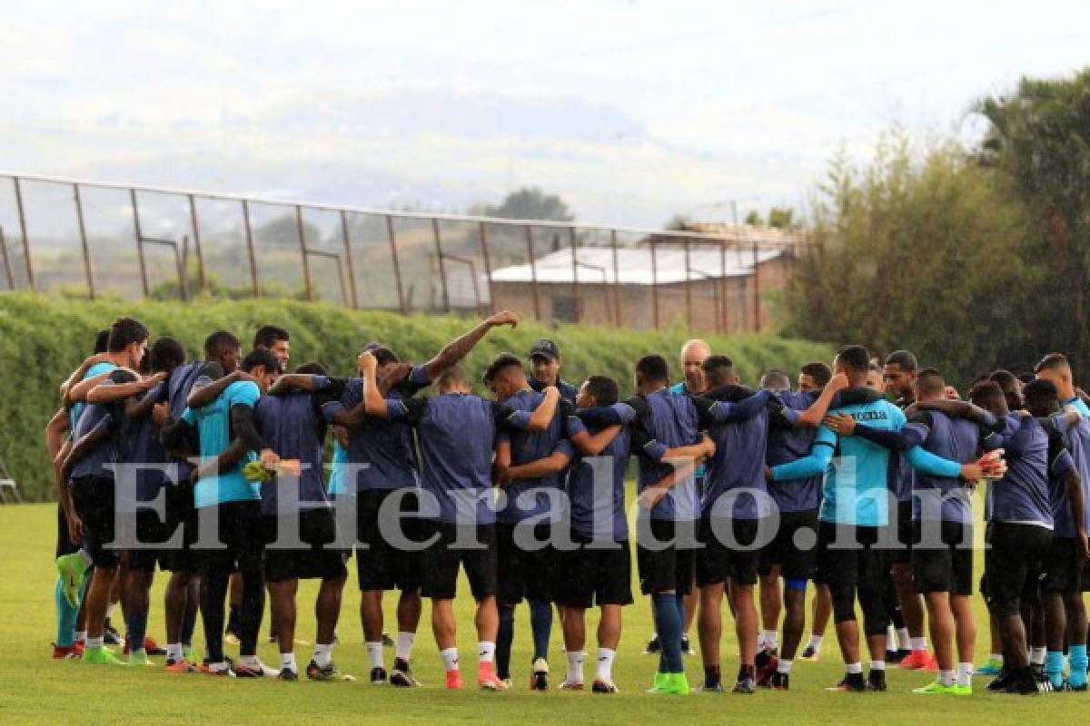 Los mundialistas pulen la técnica