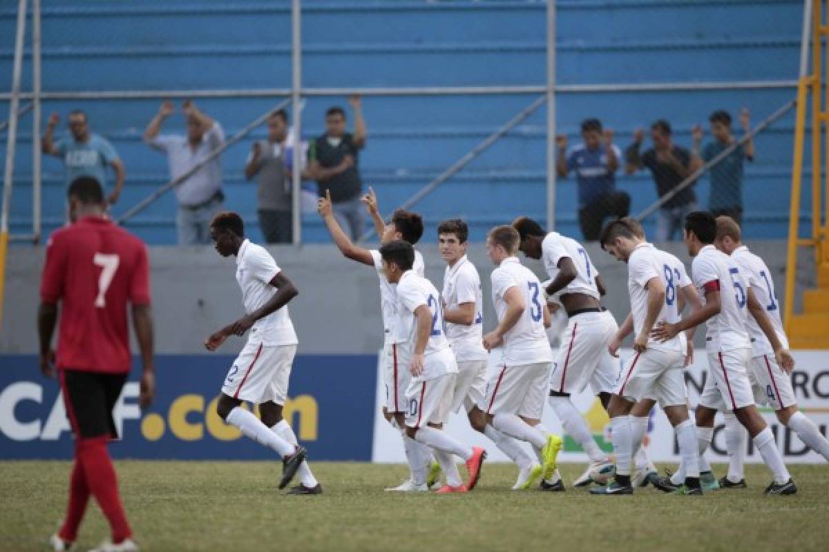 Estados Unidos derrota a Trinidad y Tobago