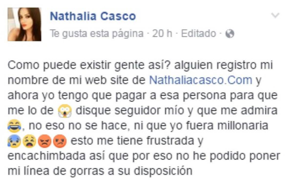 ¿Por qué la hondureña Nathalia Casco arremetió contra un supuesto 'fanático'?