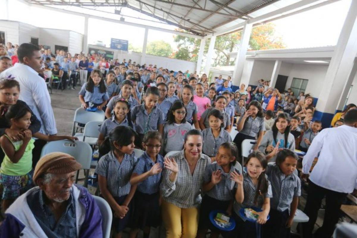 Escuela 11 de Junio de Nueva Suyapa luce nuevo rostro